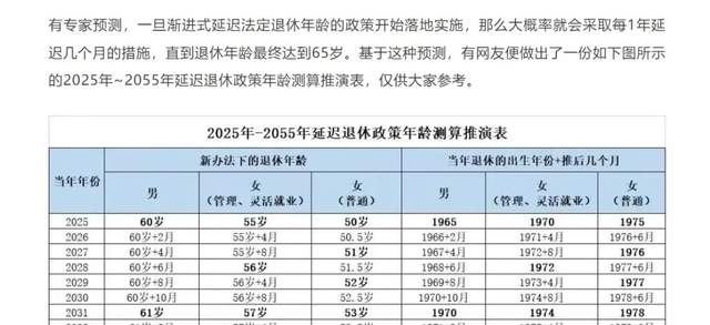 人社部延遲退休表解讀，影響分析及其深度探討